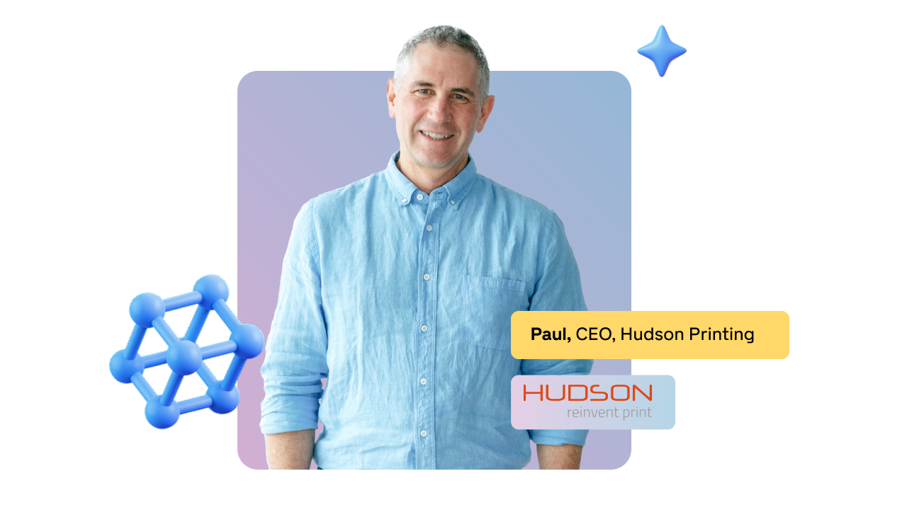Paul Hudson, CEO of Hudson Printing